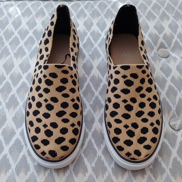 GAP Shoes | Gap Leopard Style Slip On Shoes | Poshmark